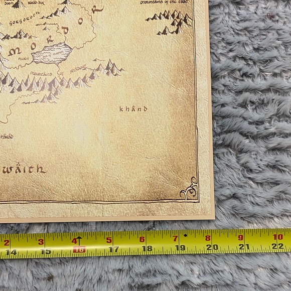 Middle Earth Lord of the Rings Poster - Thick Poster 16x20 - Picture 10 of 17